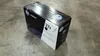 A black and white HP LaserJet toner cartridge box is placed on a concrete floor. Náhled obrázku produktu