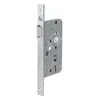 A silver-colored door lock mechanism is shown against a white background. Produktbild-Vorschau