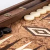 Griechisches Backgammon, 38 x 23 cm, Intarsien aus Walnuss- Produktbild-Vorschau 3
