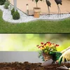 A collage showing a garden border and someone planting flowers. Produktbild-Vorschau