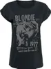 Blondie T-Shirt Damen Tour 1977 schwarz Band-Merch, Bands Produktbild-Vorschau 1