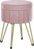 SONGMICS Sitzhocker, Hocker mit Stauraum, Samt Produktbild-Vorschau 1