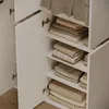 Armoire à vêtements Vicco Claus Blanc 111x191.5cm avec 6 Voir les images du produit 4