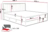 MIRJAN24 Boxspringbett Harmony, Polsterbett mit zwei Produktbild-Vorschau 3