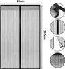 Tenda magnetica Bettizia 90 x 210 cm per porte e balconi in Anteprima dell’immagine prodotto 2