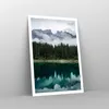 Poster - Poster ohne Rahmen - Landschaft Berge Wolken - Produktbild-Vorschau 7