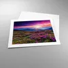 Poster - Poster ohne Rahmen - Wiese Berg Himmel Landschaft Produktbild-Vorschau 3