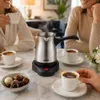 SHOV elektrický moka kávovar 450 ml – 600 W pro tureckou Náhled obrázku produktu 2