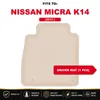 DURBAN Beige Velours-Fahrerfußmatte für Nissan Micra K14 Produktbild-Vorschau 17
