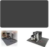 Tapis pour machine à café 60 cm x 50 cm, lavable au Voir les images du produit 1