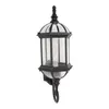 Wasserdichte  Wandleuchte  Wandlampe  Schwarz  Außen Garten Produktbild-Vorschau 3