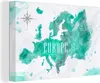 OneMillionCanvasses® - Leinwandbilder - 140x90 cm, Aquarell Produktbild-Vorschau 1