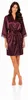 Damen Satin Morgenmantel Kimono kurz mit Spitze Bademantel Produktbild-Vorschau 1