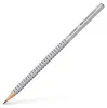 Faber-Castell 117000 Bleistift GRIP 2001 - HB, silbergrau Voir les images du produit 8