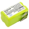 A close-up shot of a green battery pack with silver metal connectors on a white background. Anteprima dell’immagine prodotto