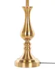 BELIANI Tischlampe Silber Metall 51 cm Stoffschirm Produktbild-Vorschau 9