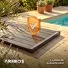 AREBOS base douche solaire PVC antidérapante résistante Voir les images du produit 4