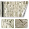 Selbstklebende Steintapete 3D Ziegelmuster 45x300cm PVC Produktbild-Vorschau 8