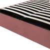 okwish Letto per bambina Boxspring imbottito 140 x 200 cm Anteprima dell’immagine prodotto 3