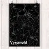 Mr. & Mrs. Panda Bild Versmold DIN A3 - Geschenk, Wandbild, Produktbild-Vorschau 2
