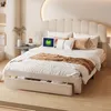 INONEFT Polsterbett 140x200cm mit Schubladen, USB, Produktbild-Vorschau 5