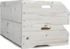 HABAU Stapelkiste Maxi aus Naturholz, 59 x 38 x 18 cm Produktbild-Vorschau 3