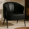Křeslo HWC-P30, čalouněné/koktejlové/klubové křeslo lounge Náhled obrázku produktu 1