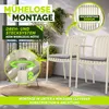 tillvex® Gartenstühle 2er Set Stapelbar Wetterfest mit Produktbild-Vorschau 4