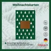 5 Weihnachtskarten mit geprägter „Frohe Weihnachten“ Produktbild-Vorschau 3