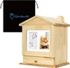 Unikate Haustier Urne mit Fotoliste - Urne für Katze, Hund Produktbild-Vorschau 2