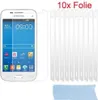Cadorabo 10x Schutzfolie für Samsung Galaxy TREND 3 Produktbild-Vorschau 1