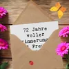 Mr. & Mrs. Panda Grußkarte Spruch 72. Geburtstag Produktbild-Vorschau 3