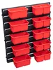 Qbrick System Set di contenitori n. 3 Parete dell'officina Anteprima dell’immagine prodotto 1