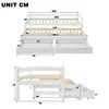 okwish Tagesbett, Funktionsbett mit 2 MDF-Schubladen und Produktbild-Vorschau 4