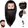 Tête à coiffer homme avec barbe Mark 50cm - Tête d'étude à Voir les images du produit 1