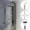 Teleskop Duschregal Ecke 230–305 Cm Ohne Bohren 4 Ablagen Produktbild-Vorschau 4