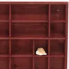 Woodweaver | Schmuckregal Holz Bordeaux – 28 Fächer Produktbild-Vorschau 10
