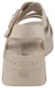 Rieker, sandalo con plateau da donna, beige Anteprima dell’immagine prodotto 3
