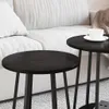 Beistelltisch-Set mit Regal 2 pcs Schwarz Eichen-Optik Produktbild-Vorschau 4