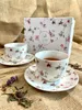 DUO FLORAL 2er-Set Tassen 280 ml SAFA mit Untertassen, New Produktbild-Vorschau 8