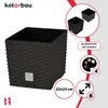 KOTARBAU® 2er Set Blumentöpfe 9,8 L Höhe: 23 cm Umbra Produktbild-Vorschau 4