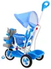 bicicletta per bambini a 3 ruote Blue Elephant + suoni + Anteprima dell’immagine prodotto 6
