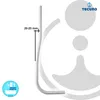 tecuro Spülrohr Ø 28 mm für WC-Druckspüler - Kunststoff Produktbild-Vorschau 2