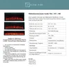 Glow Fire Elektrokamin 'Rhea' | LED Standkamin in weiß mit Produktbild-Vorschau 8