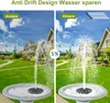 Solar Wasserspiel Springbrunnen Pumpe - 6 Brunneneffekte Produktbild-Vorschau 4