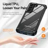 Samsung S21 5G Hülle, Hybrid Transparente PC Robust TPU Produktbild-Vorschau 4