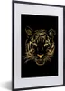 MuchoWow® MuchoWow® Gerahmtes Poster Tiger - Gold - Figur Produktbild-Vorschau 1