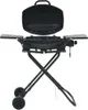 vidaXL Gasgrill Tragbar mit Kochzone Schwarz Produktbild-Vorschau 7