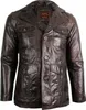 Herren Vintage Lederjacke im 70er Jahre Style aus echtem Produktbild-Vorschau 1