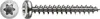 SPAX tête demi-ronde 4.0x 20 filetage complet Torx 20 acier Voir les images du produit 2